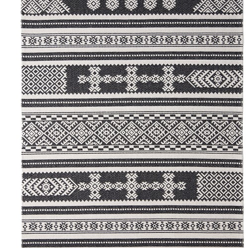 Χαλί Σαλονιού Royal Carpet Casa Cotton 1.57X2.30 - 22095 Black (All Season)