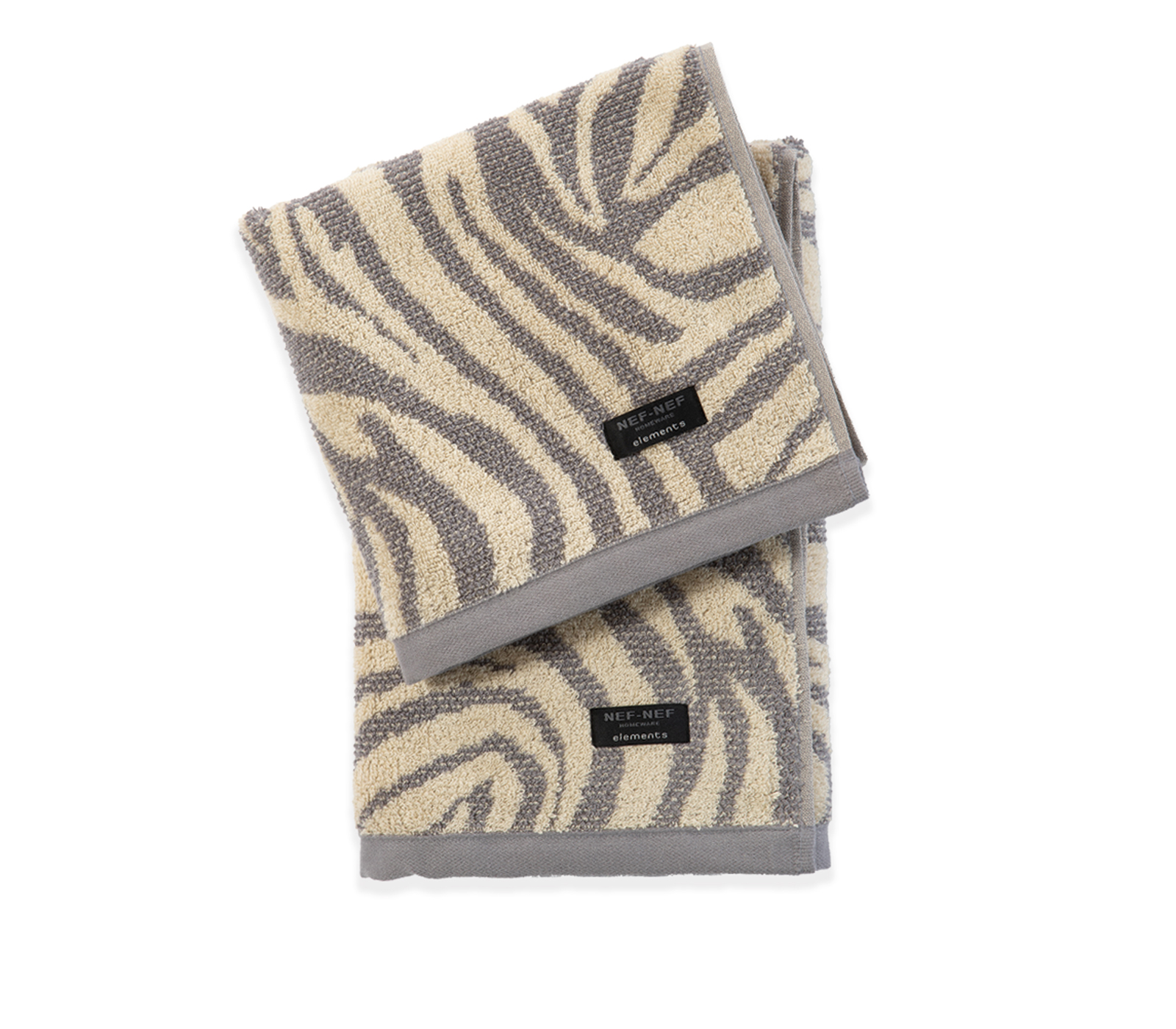 Πετσέτα Προσώπου Nef-Nef Homeware Zesten 50x90 Grey