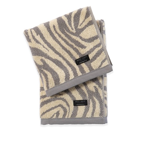 Πετσέτα Προσώπου Nef-Nef Homeware Zesten 50x90 Grey