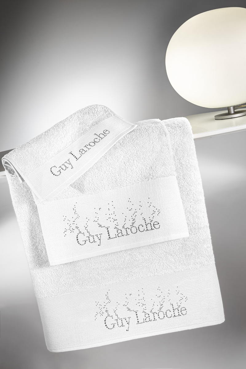 Σετ Πετσέτες Guy Laroche Pandora White (3τμχ)