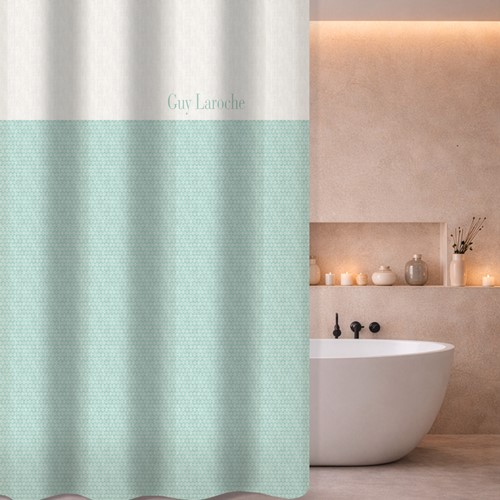 Κουρτίνα Μπάνιου Guy Laroche Sandy Aqua 240X185