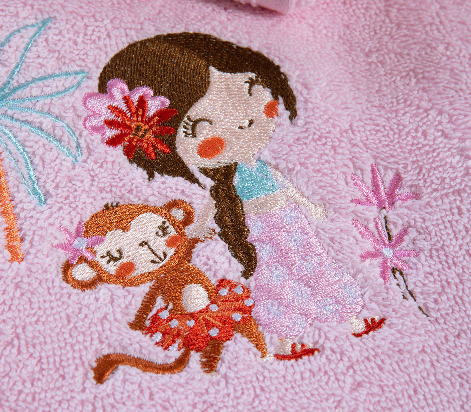 Παιδικές Πετσέτες Nef-Nef Homeware (2ΤΜΧ) Welcome To India Pink