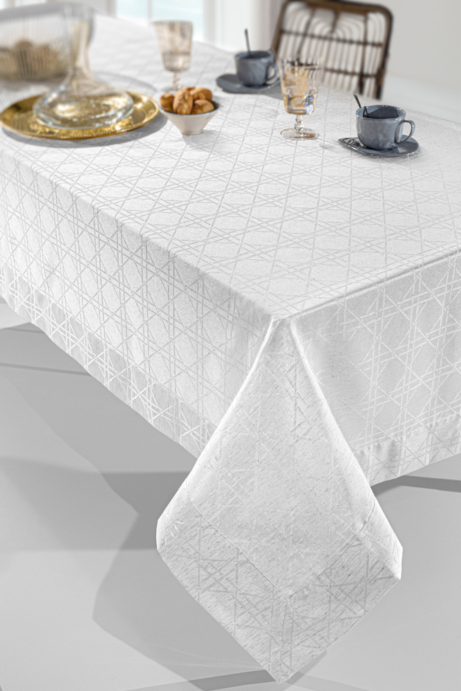 Τραπεζομάντηλο Guy Laroche Glamour White 160X320