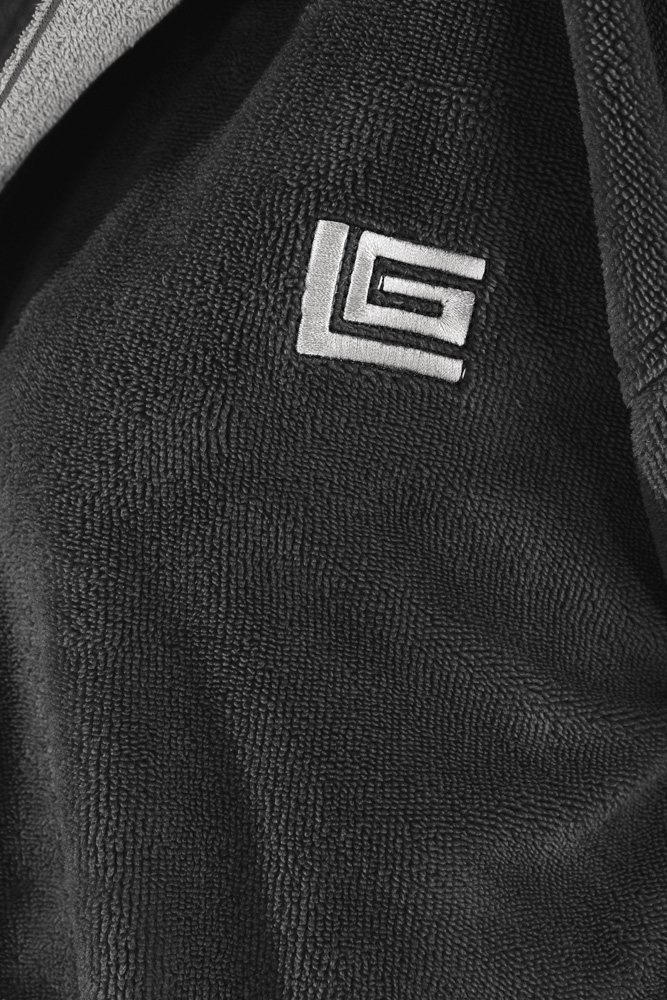  Μπουρνούζι Guy Laroche Monogram Black X.Large