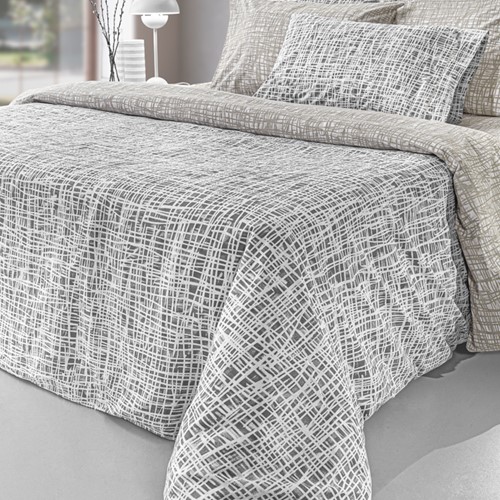 Σεντόνια Υπέρδιπλο Guy Laroche (Σετ) Code Grey 170X200+32 Mε Λάστιχο