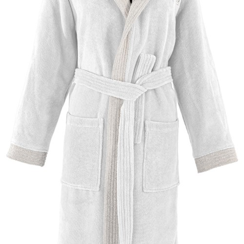 Μπουρνούζι Guy Laroche Monogram White Small