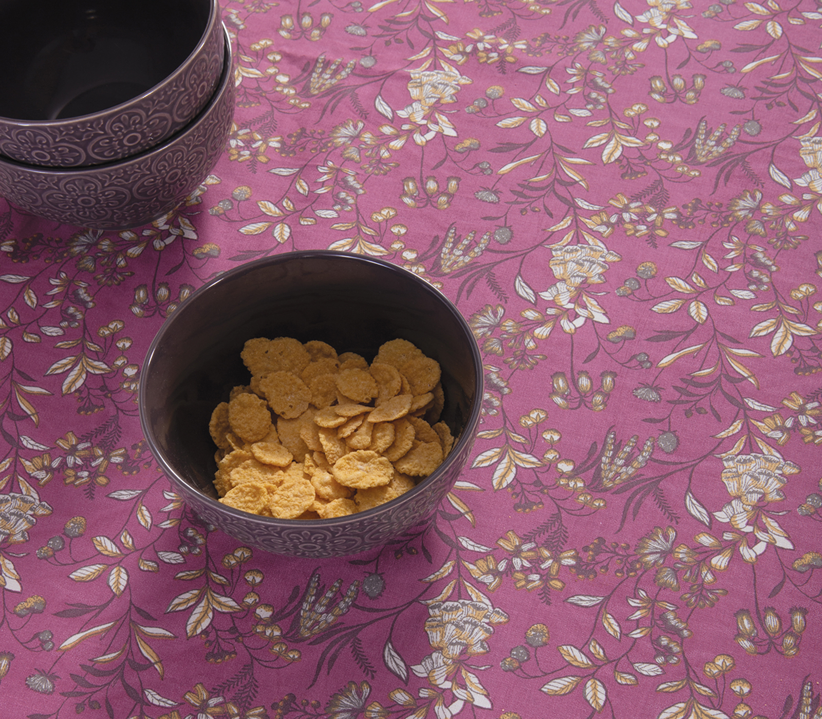 Αλέκιαστο Τραπεζομάντηλο Nef-Nef Homeware Odete 140X240 Mauve