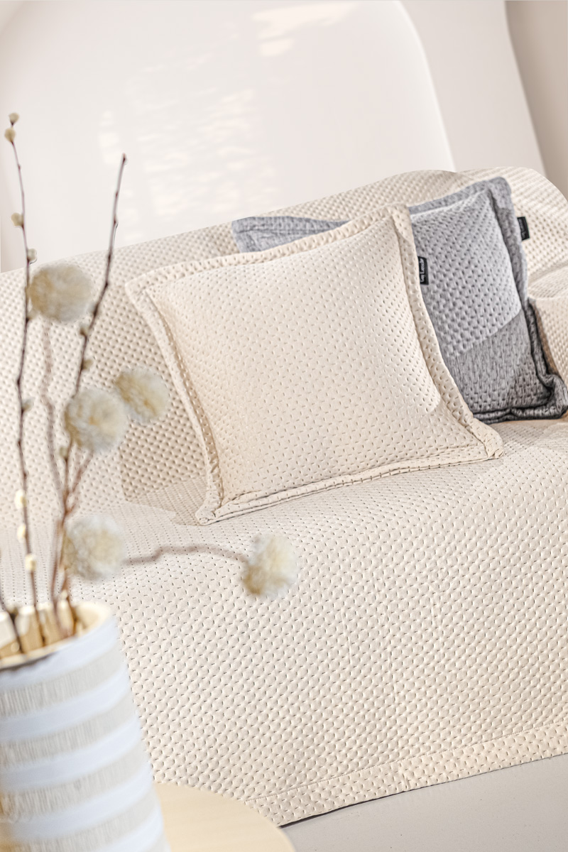 Ριχτάρι Τετραθεσίου Guy Laroche Cooling Natural 170X350 + Μαξιλάρι 45X45+3