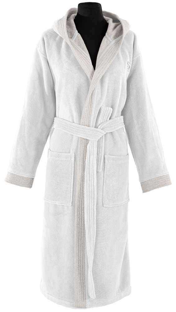  Μπουρνούζι Guy Laroche Monogram White Large