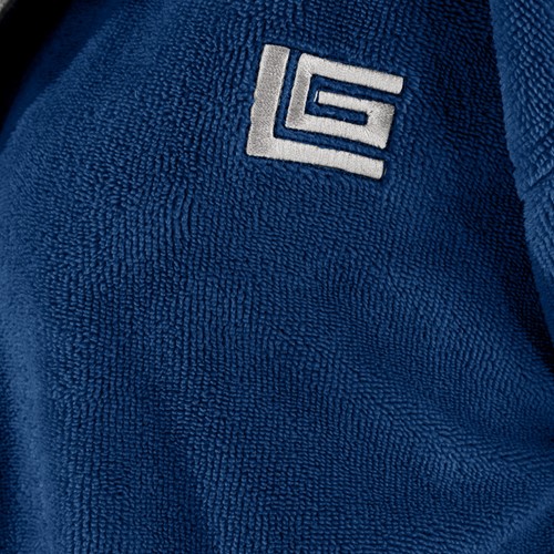 Μπουρνούζι Guy Laroche Monogram Marine X.Large