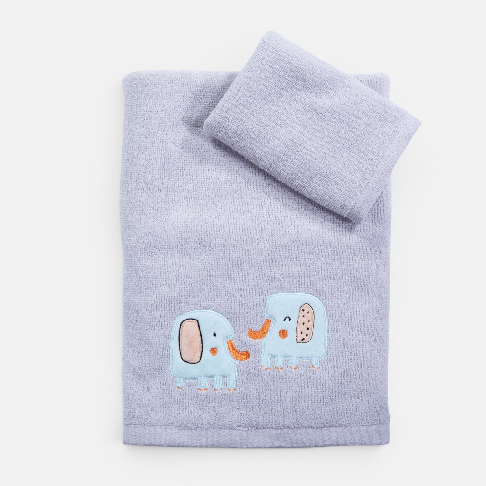 Βρεφικές Πετσέτες Nef-Nef Homeware (2ΤΜΧ) Elephants Grey