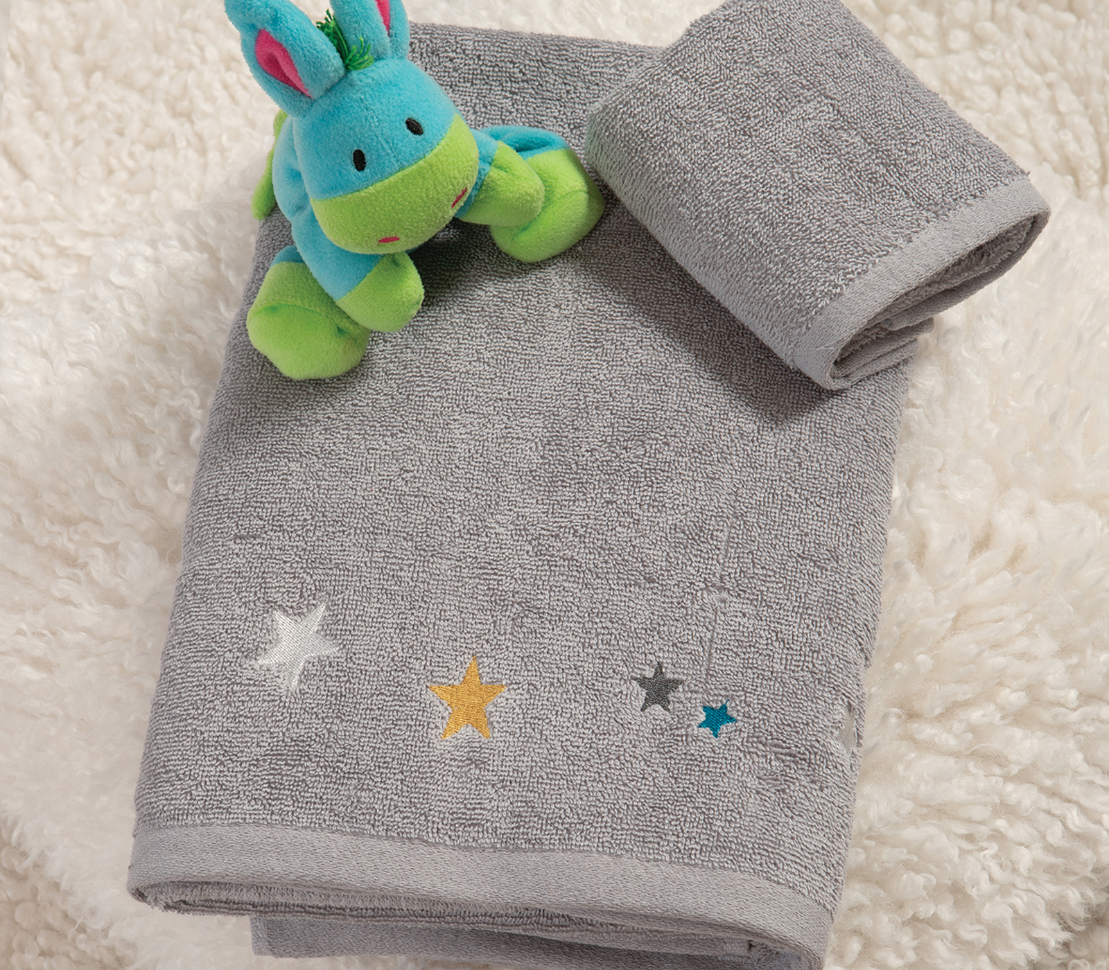 Παιδικές Πετ΄σέτες Nef-Nef Homeware (Σετ) Stars Above Grey