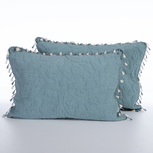 Ζεύγος Μαξιλαροθήκες Nef-Nef Homeware Feraggio 52x72 Petrol