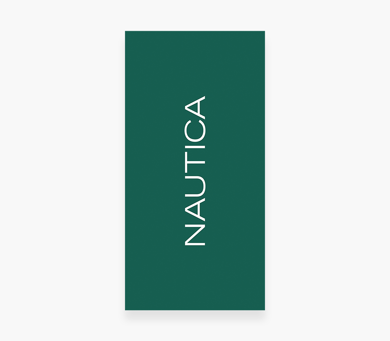 Πετσέτα Θαλάσσης Nef-Nef Homeware Nau Logo 80X160 Green