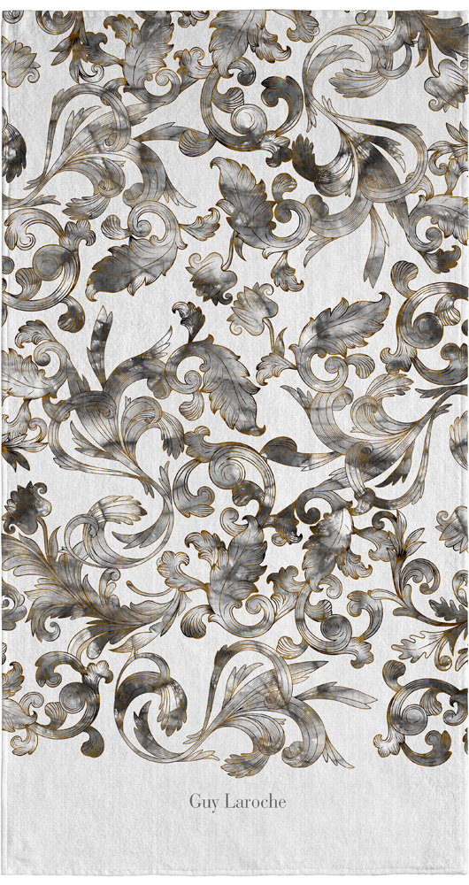 Πετσέτα Θαλάσσης Guy Laroche Velour Printed 2406 01 (100x175)
