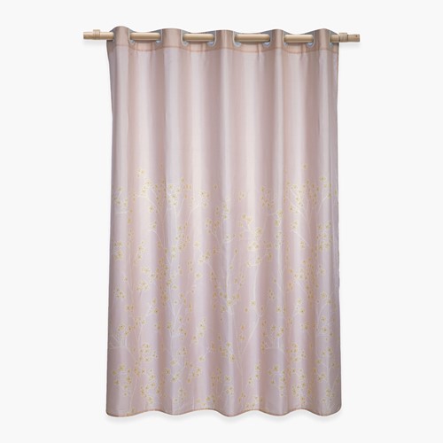 Κουρτίνα Μπάνιου Nef-Nef Homeware Floriva 180Χ200 Beige