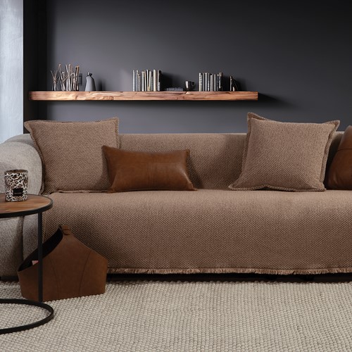 Ριχτάρι Πολυθρόνας Nef-Nef Homeware Brooklyn 25 170X180 Mocca