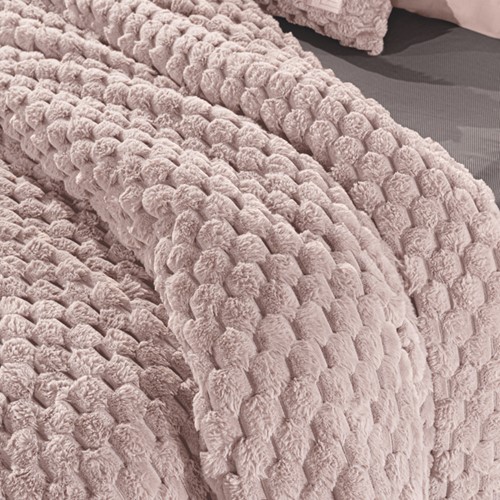 Κουβέρτα King Size Guy Laroche Elixir 260x240 Old Pink