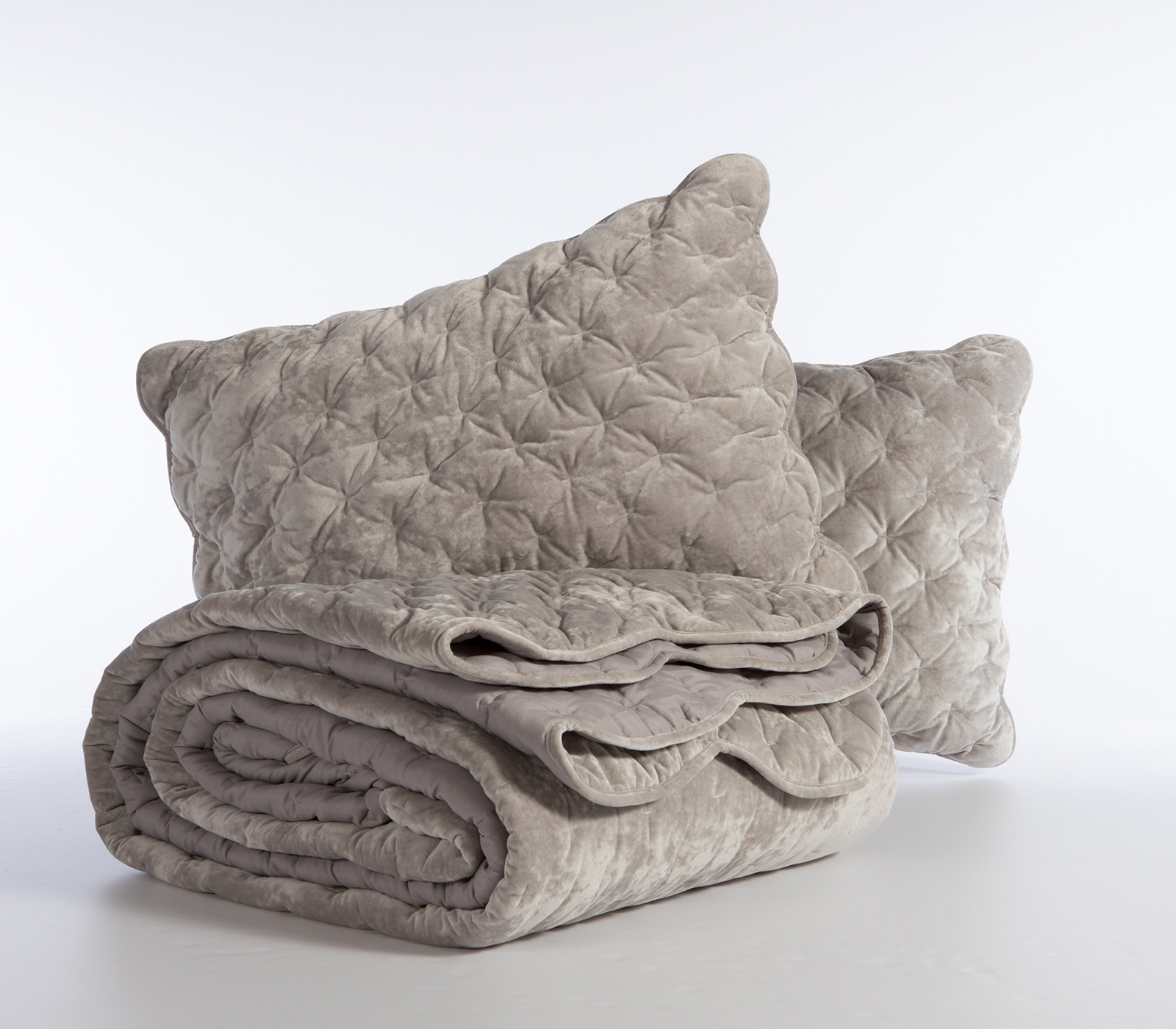 Κουβερλί Υπέρδιπλο Nef-Nef Homeware Priver 230x240 Grey