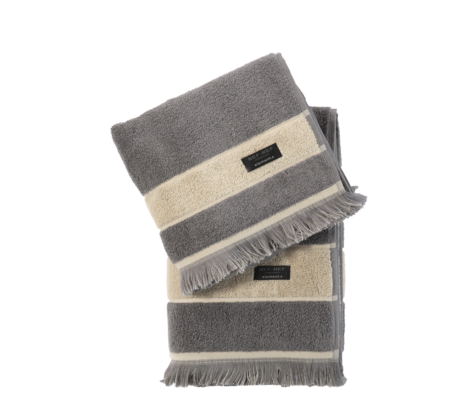 Πετσέτα Σώματος Nef-Nef Homeware Sentimen 70x140 Grey