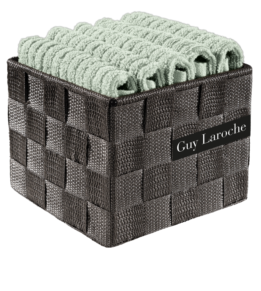 Σετ Λαβέτες Guy Laroche Be My Guest 6τμχ Σε Κουτί (30x30) Mint
