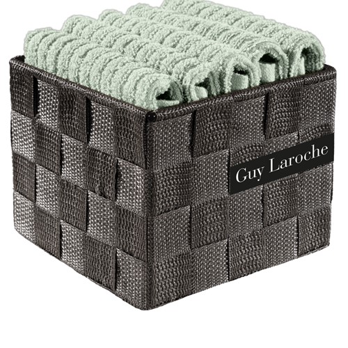 Σετ Λαβέτες Guy Laroche Be My Guest 6τμχ Σε Κουτί (30x30) Mint