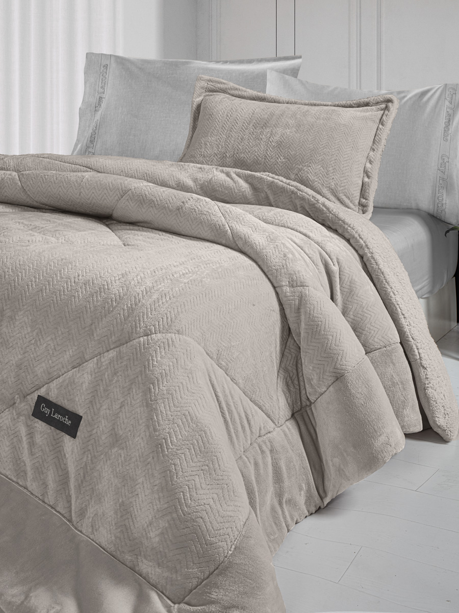 Κουβεροπάπλωμα King Size Guy Laroche Moore Natural 260X240