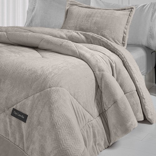 Κουβεροπάπλωμα King Size Guy Laroche Moore Natural 260X240