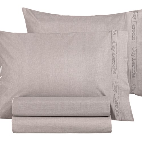 Παπλωματοθήκη Υπέρδιπλη Guy Laroche Color Plus Melanze 225X245