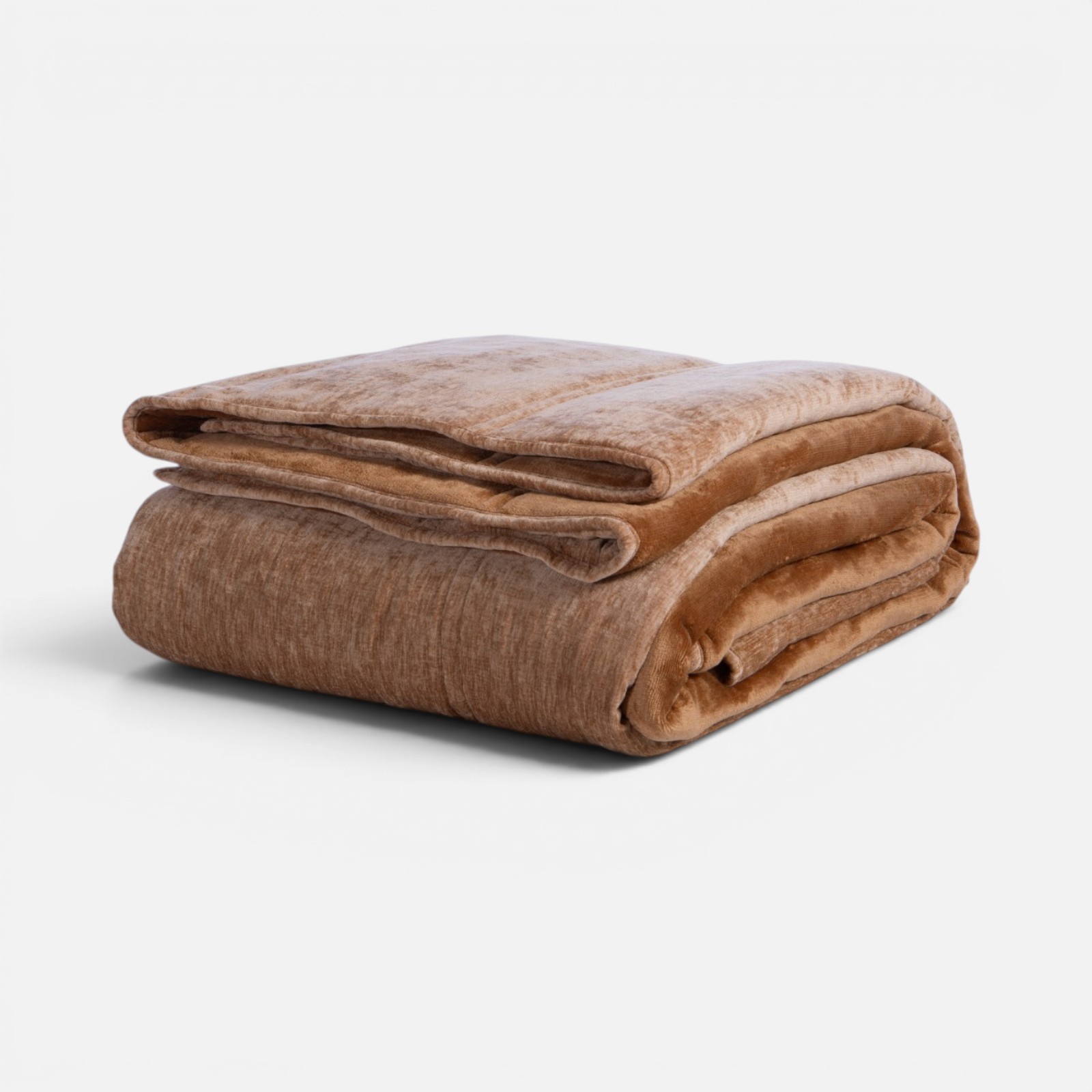 Κουβερτοπάπλωμα Υπέρδιπλο Nef-Nef Homeware Vania 240x220 Caramel