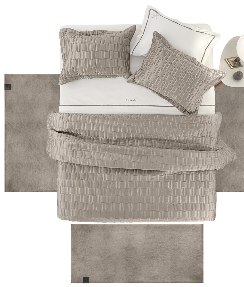 Χαλιά Κρεβατοκάμαρας Guy Laroche Alpaca Taupe (Σετ 3τμχ)