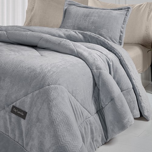 Κουβερτοπάπλωμα Υπέρδιπλο Guy Laroche Moore Silver 220X240