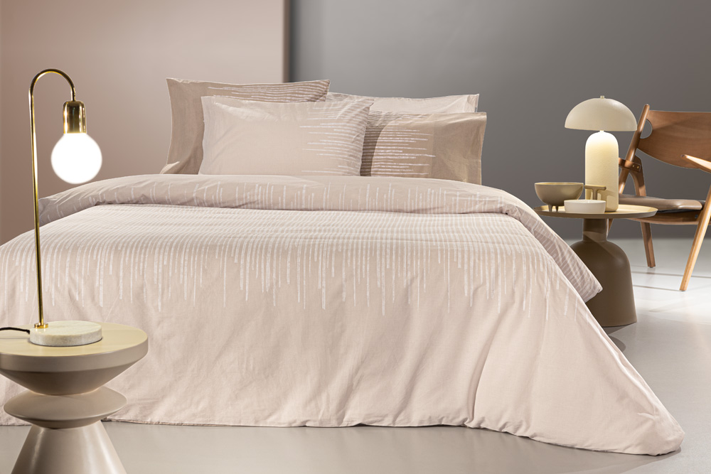 Σεντόνια Υπέρδιπλα Guy Laroche (Σετ) Estella 240X265 Natural  
