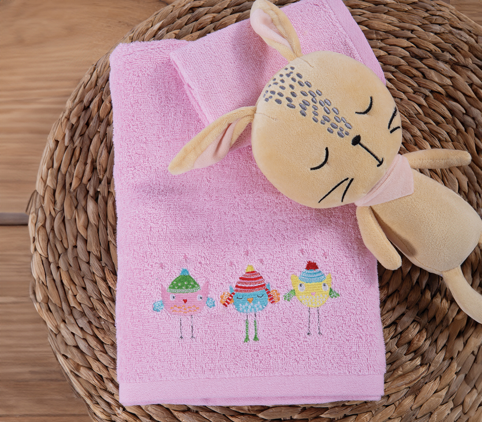 Παιδικές Πετσέτες Nef-Nef Homeware (Σετ) Tweet so Sweet-Lovely Lilac
