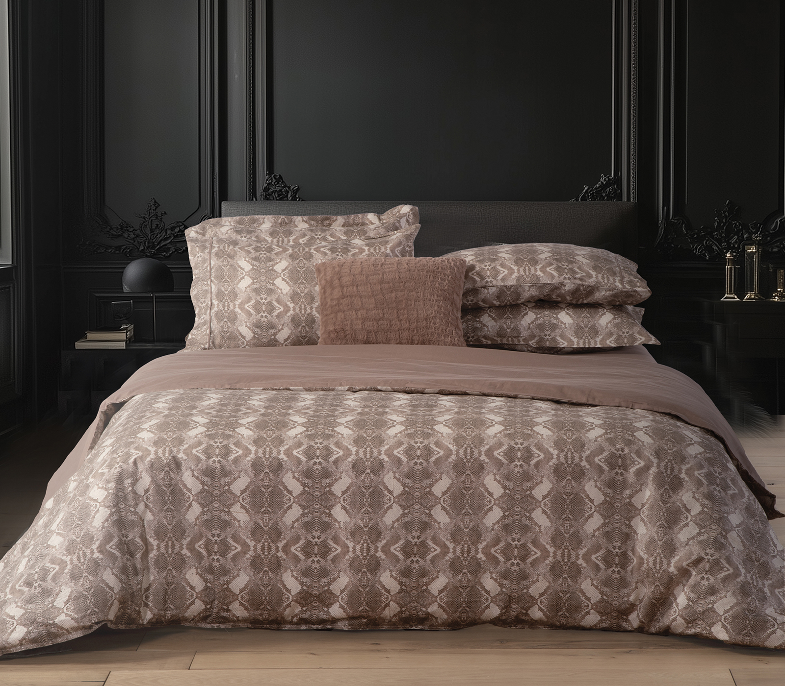 Σεντόνια King Size Nef-Nef Homeware (Σετ) Viper 270X280 Beige