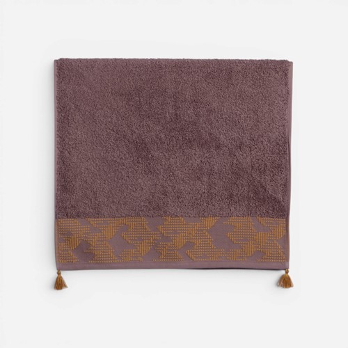 Πετσέτα Σώματος Nef-Nef Homeware Zeyn 70x140 Brown