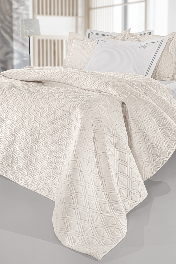 Κουβερλί Υπέρδιπλο Guy Laroche Honour (Σετ) 240x250 Ivory