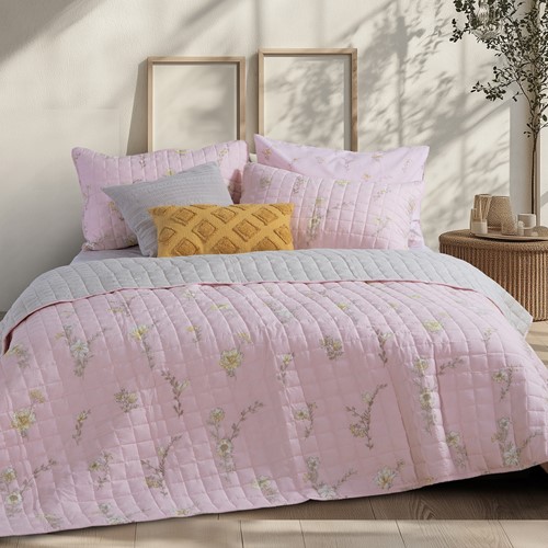 Κουβερλί Υπέρδιπλο Nef-Nef Homeware Irida 230x240 Pink
