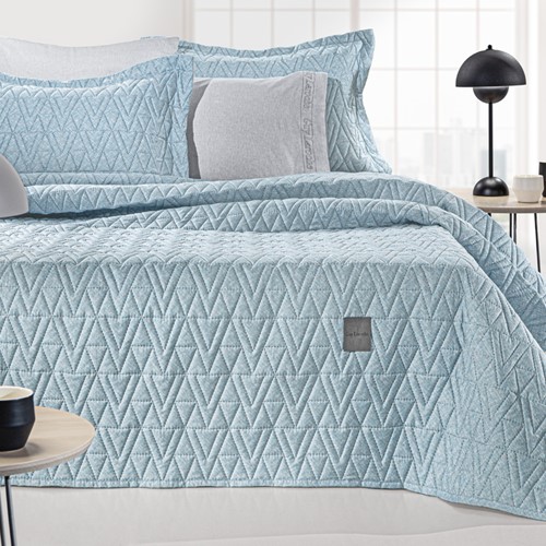 Κουβερλί Ημίδιπλο Guy Laroche (Σετ) Kylian Denim 180X240