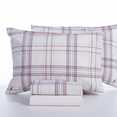 Σεντόνια Διπλά Nef-Nef Homeware (Σετ) Nautica-Nau Navigate 200x270 Ecru