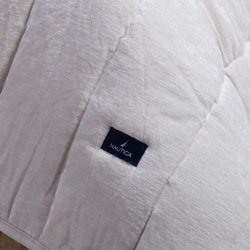 Κουβερτοπάπλωμα Υπέρδιπλο Nef-Nef Homeware Nau Coast 240X220 Ecru