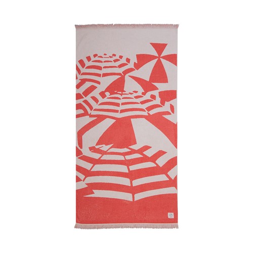 Πετσέτα Θαλάσσης Nef-Nef Homeware Amalfi 90x170 Coral