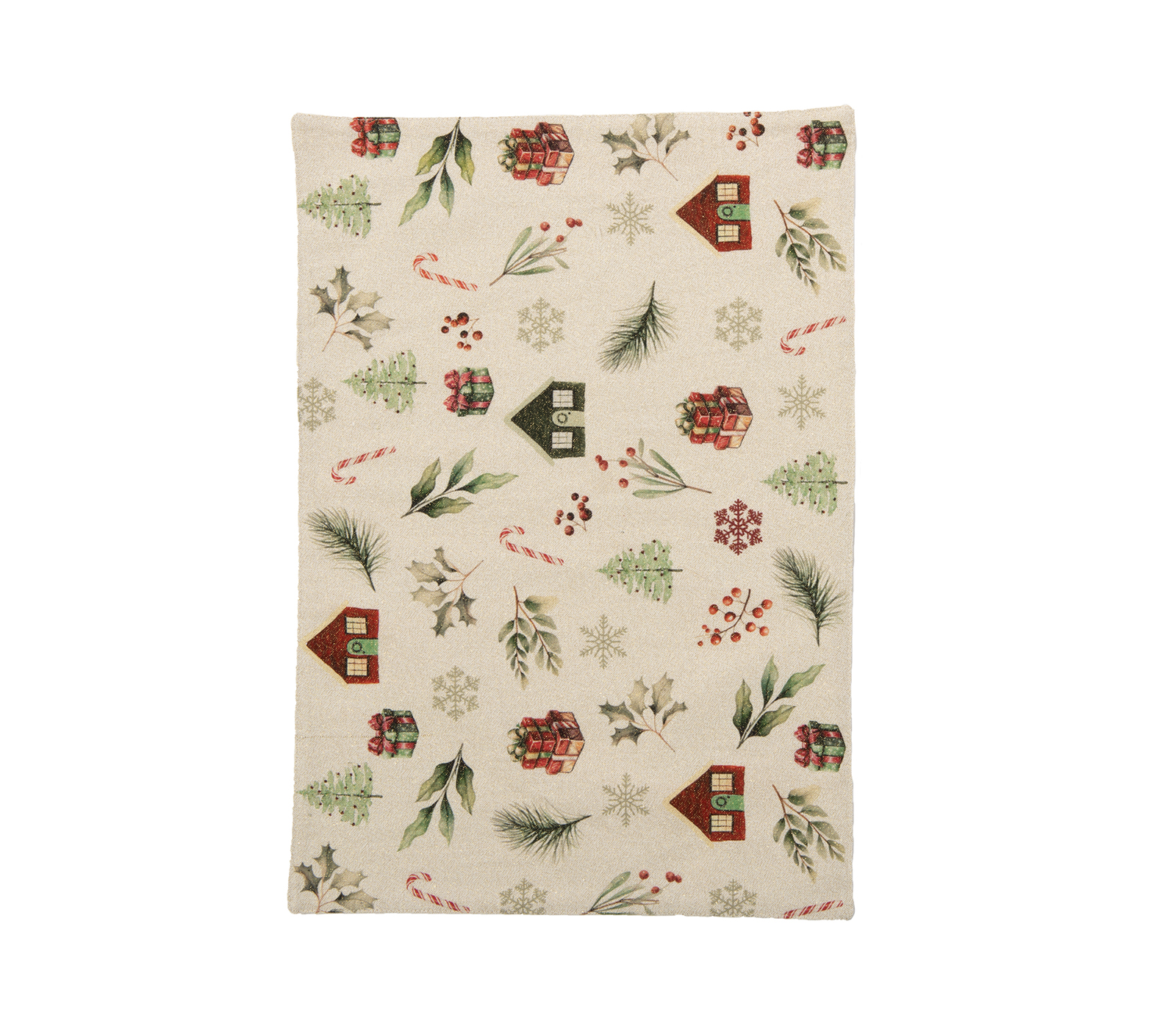 ΧΡΙΣΤΟΥΓΕΝΝΙΑΤΙΚΟ ΣΟΥΠΛΑ WHITE CHRISTMAS 33Χ48 NEF-NEF HOMEWARE