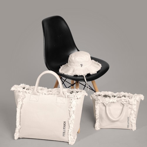 Τσάντα Ώμου Feel & Touch Caribbean Ammos 40x35x20cm