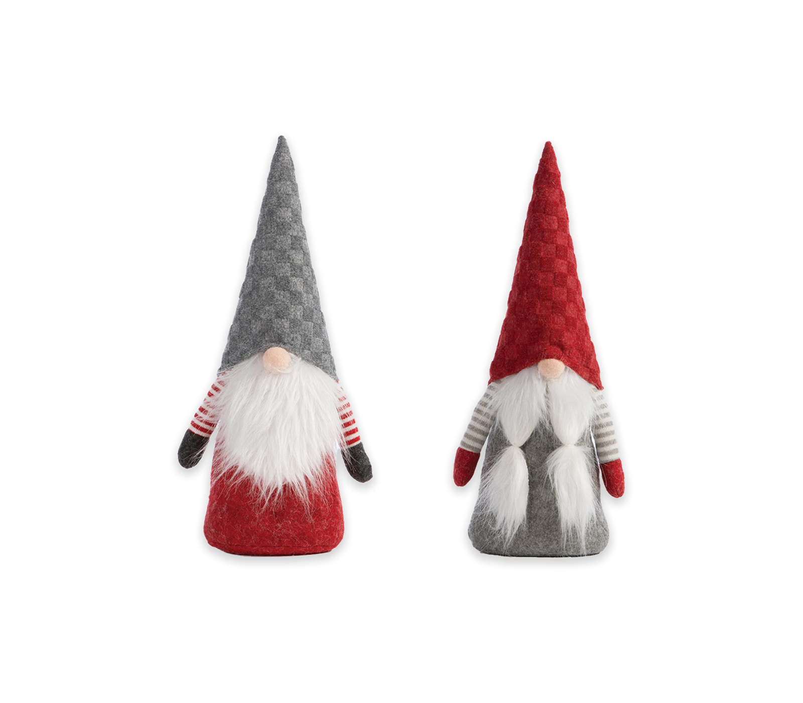 ΧΡΙΣΤΟΥΓΕΝΝΙΑΤΙΚΟ ΣΤΟΠ ΠΟΡΤΑΣ GNOME GREY HAT 40CM NEF-NEF HOMEWARE