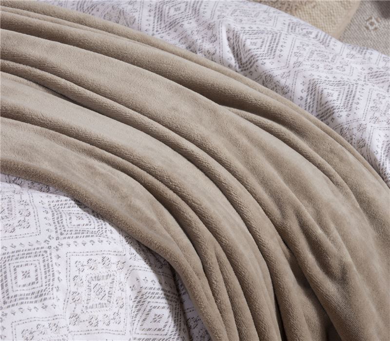 Kουβέρτα Fleece Μονή Nef-Nef Homeware Cosy 160Χ220 Βeige