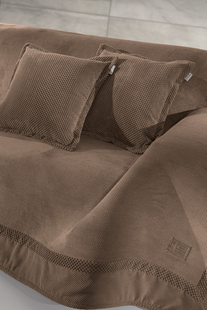 Ριχτάρι Πολυθρόνας Guy Laroche Rubicon 170X150 Latte 