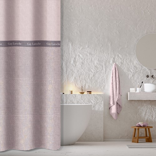 Κουρτίνα Μπάνιου Guy Laroche Atelier Melanze 180X185