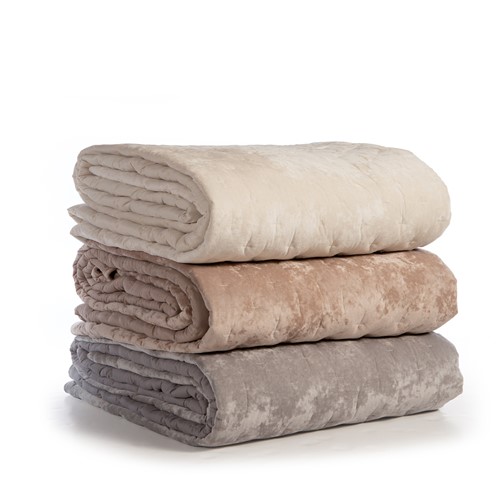 Κουβερλί Υπέρδιπλο Nef-Nef Homeware Priver 230x240 Ecru