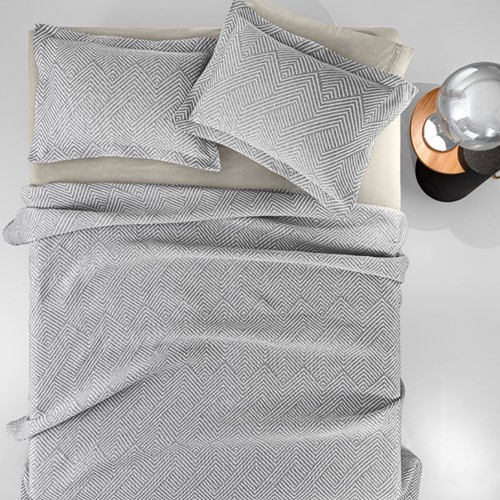 Κουβερτόριο Υπέρδιπλο Guy Laroche Tetris Anthacite 245X260